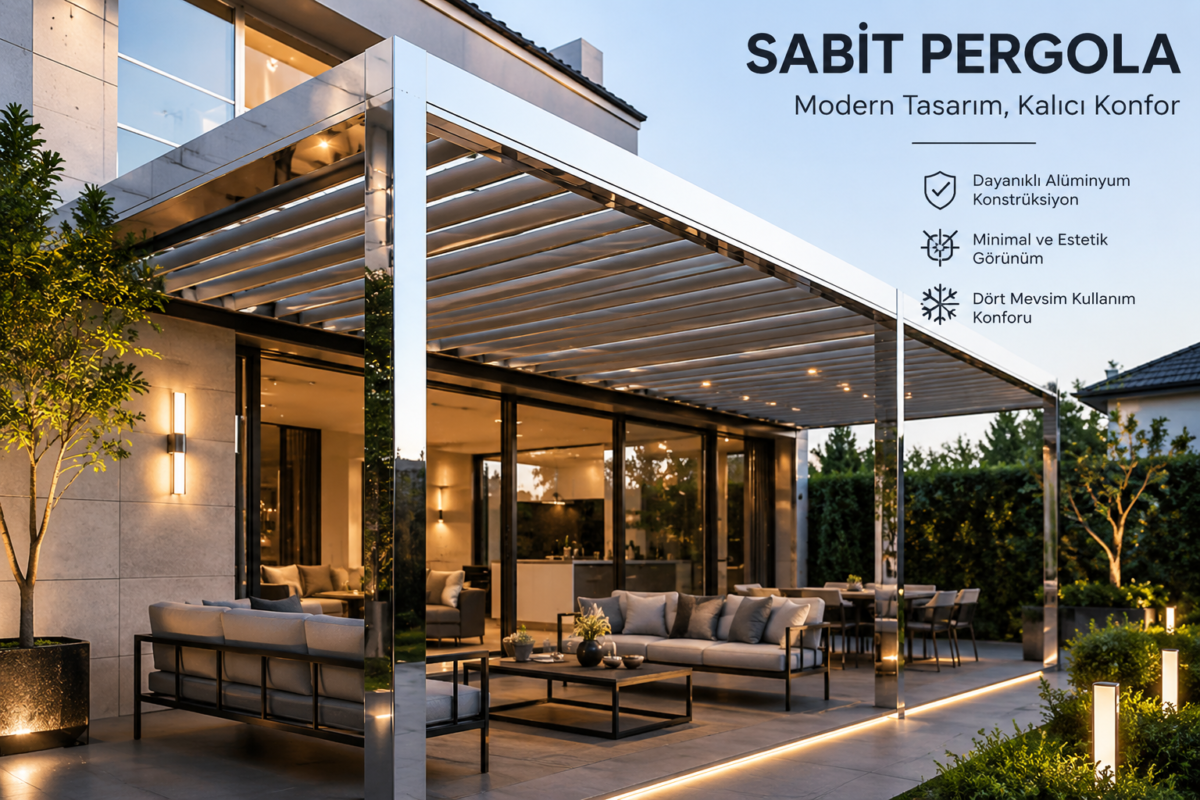 sabit pergola