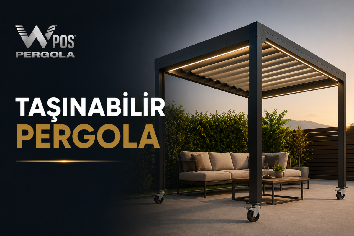 taşınabilir pergola