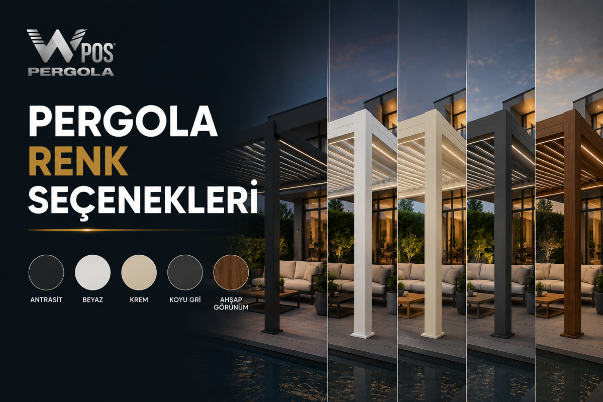 Pergola Renk Seçenekleri