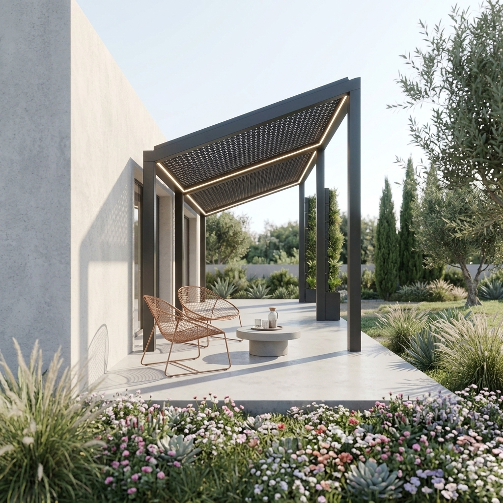 StatiX Diognal pergola modeli