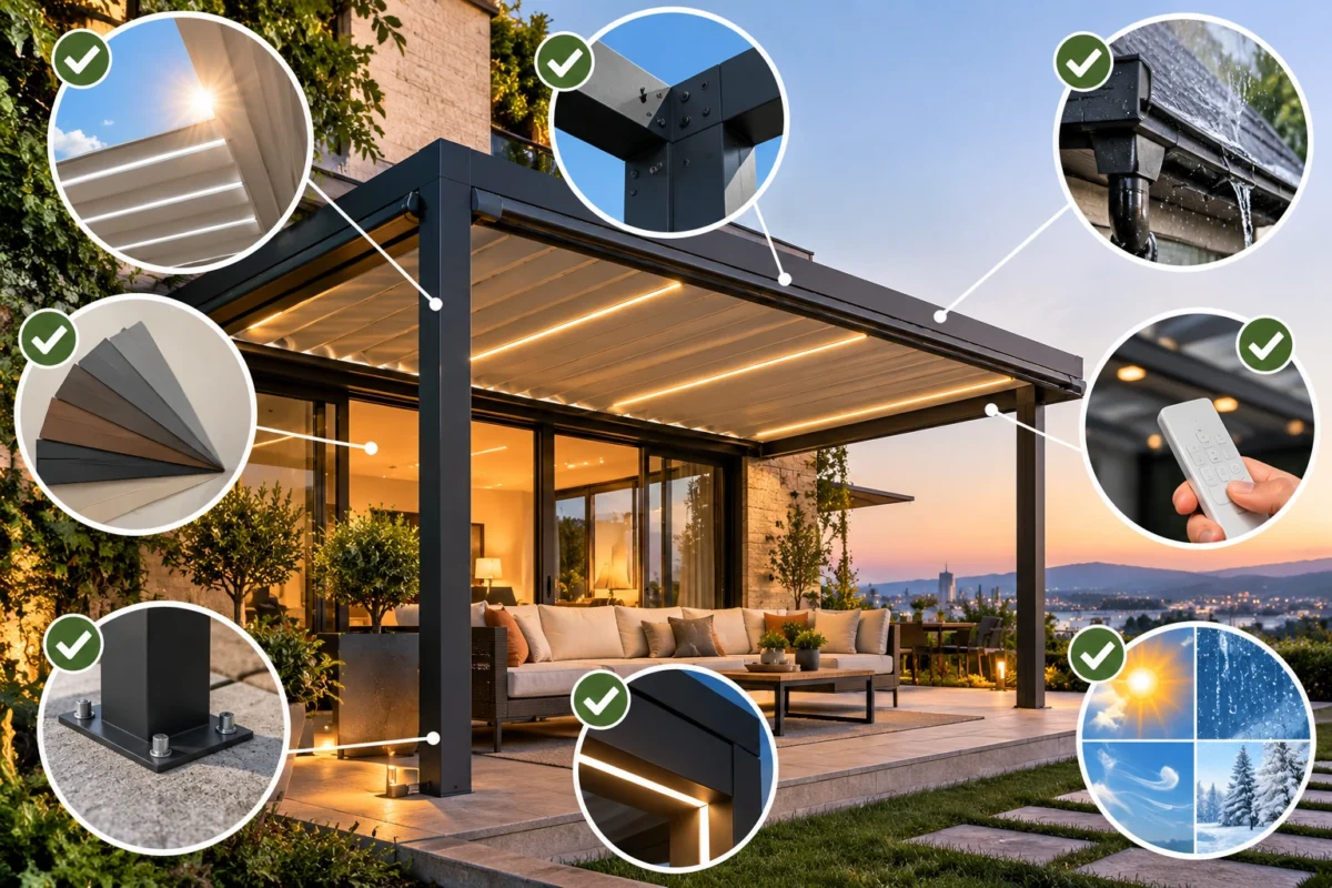 Pergola yaptırırken nelere dikkat edilmeli