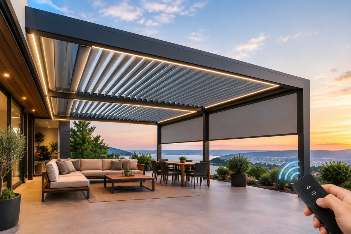 Otomatik pergola sistemleri