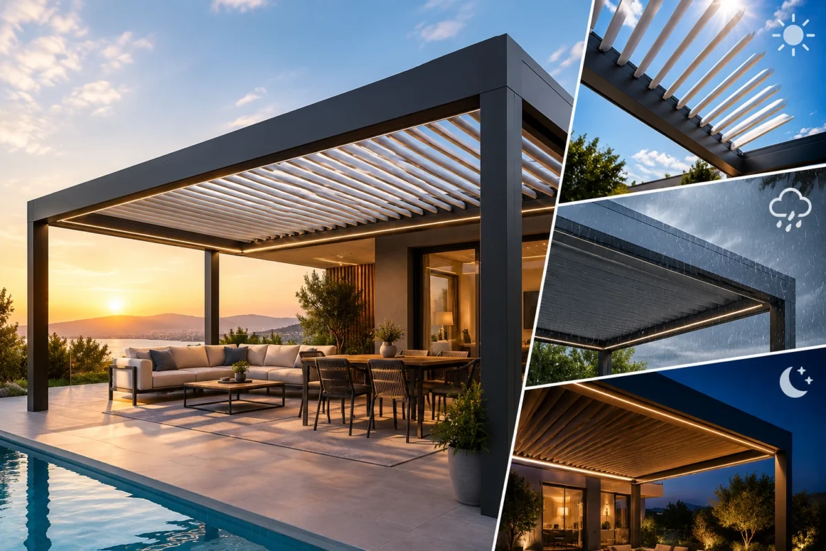 Bioklimatik pergola nedir?
